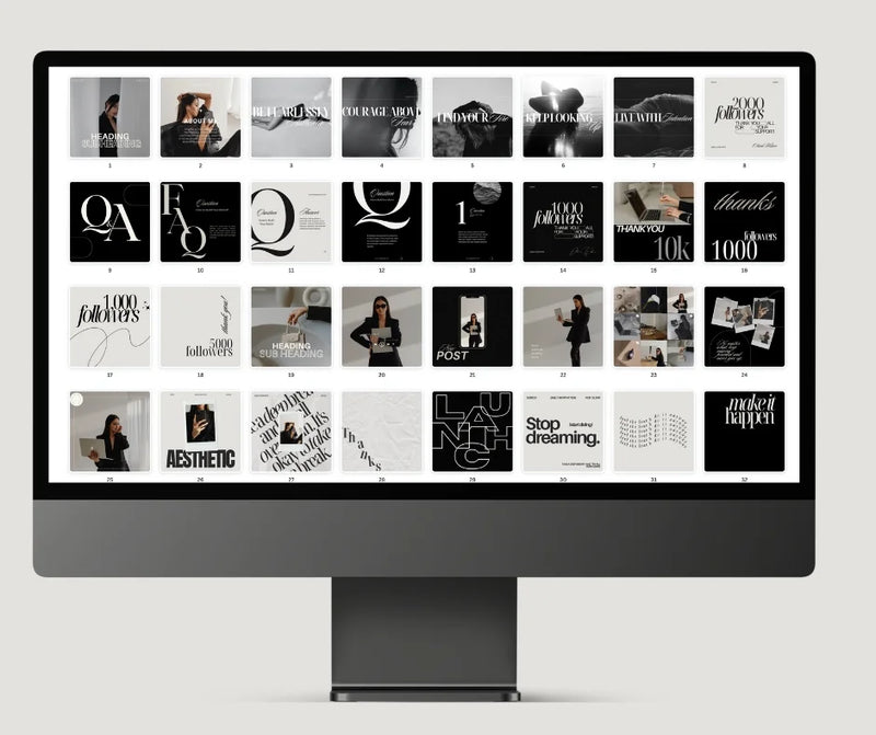 Gemma Social Media Template Bundle + Free Canva Pro