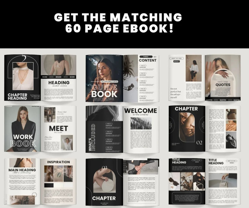 Luna Social Media Template Bundle + Free Canva Pro
