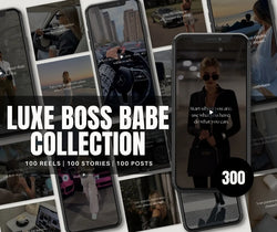 Luxe Boss Babe Collection Bundle + Free Canva Pro