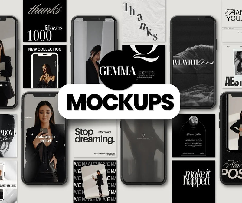 Gemma Social Media Template Bundle + Free Canva Pro