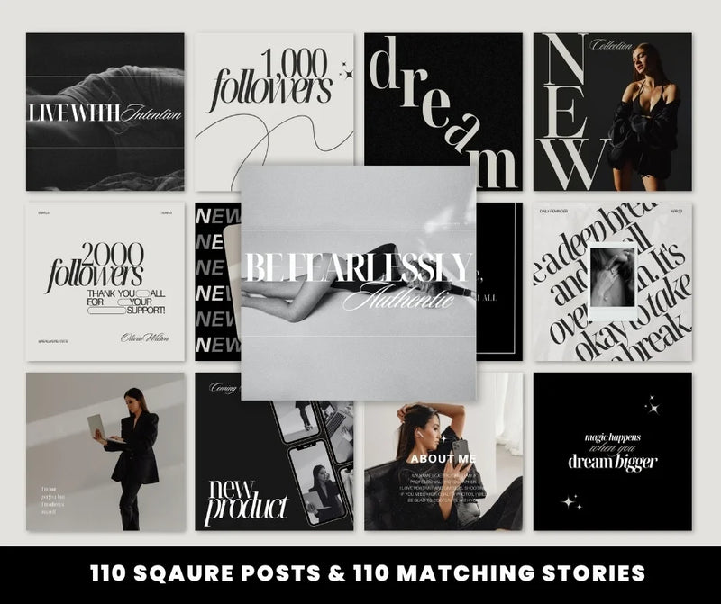 Gemma Social Media Template Bundle + Free Canva Pro