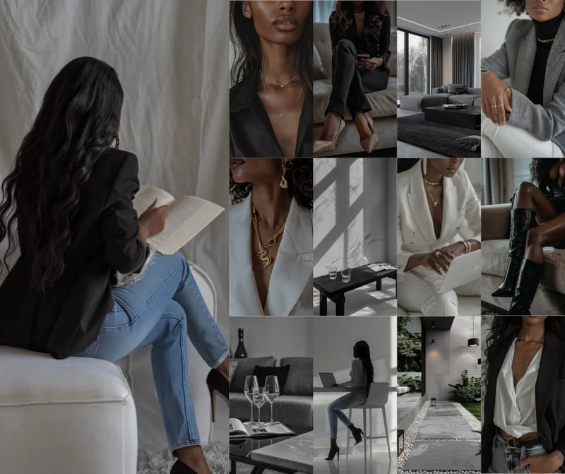 210 Minimal Aesthetic Bundle + Free Canva Pro