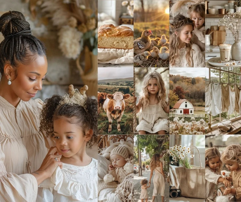 Motherhood Aesthetic Bundle + Free Canva Pro
