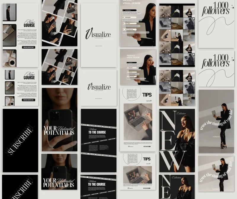 Gemma Social Media Template Bundle + Free Canva Pro