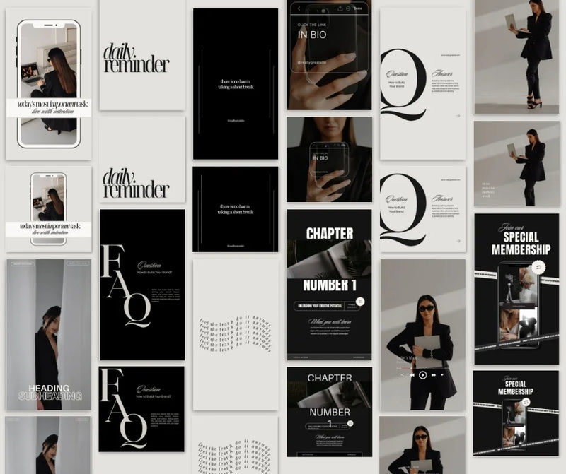 Gemma Social Media Template Bundle + Free Canva Pro