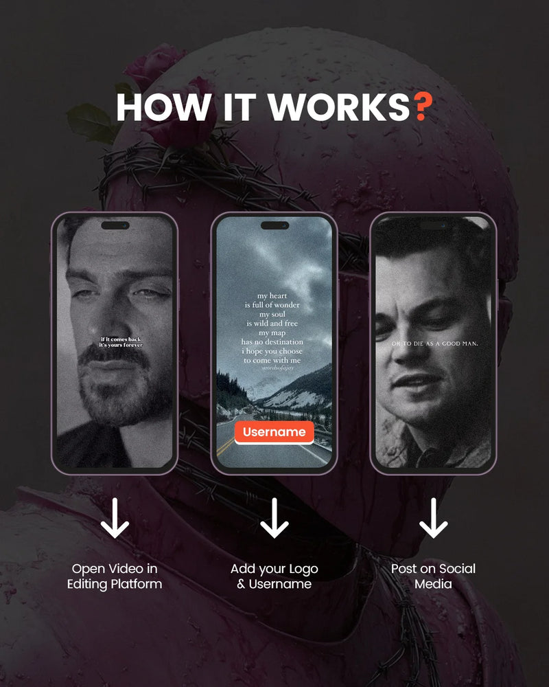 900+ Premium Emotional Motivated Reels + Free Canva Pro